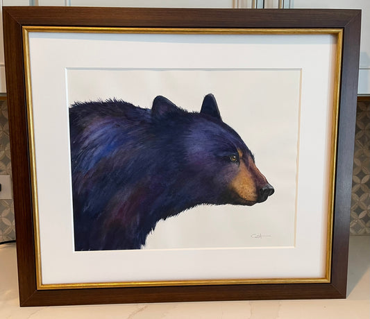 SHENANDOAH | Black Bear Art | Original Watercolor Painting