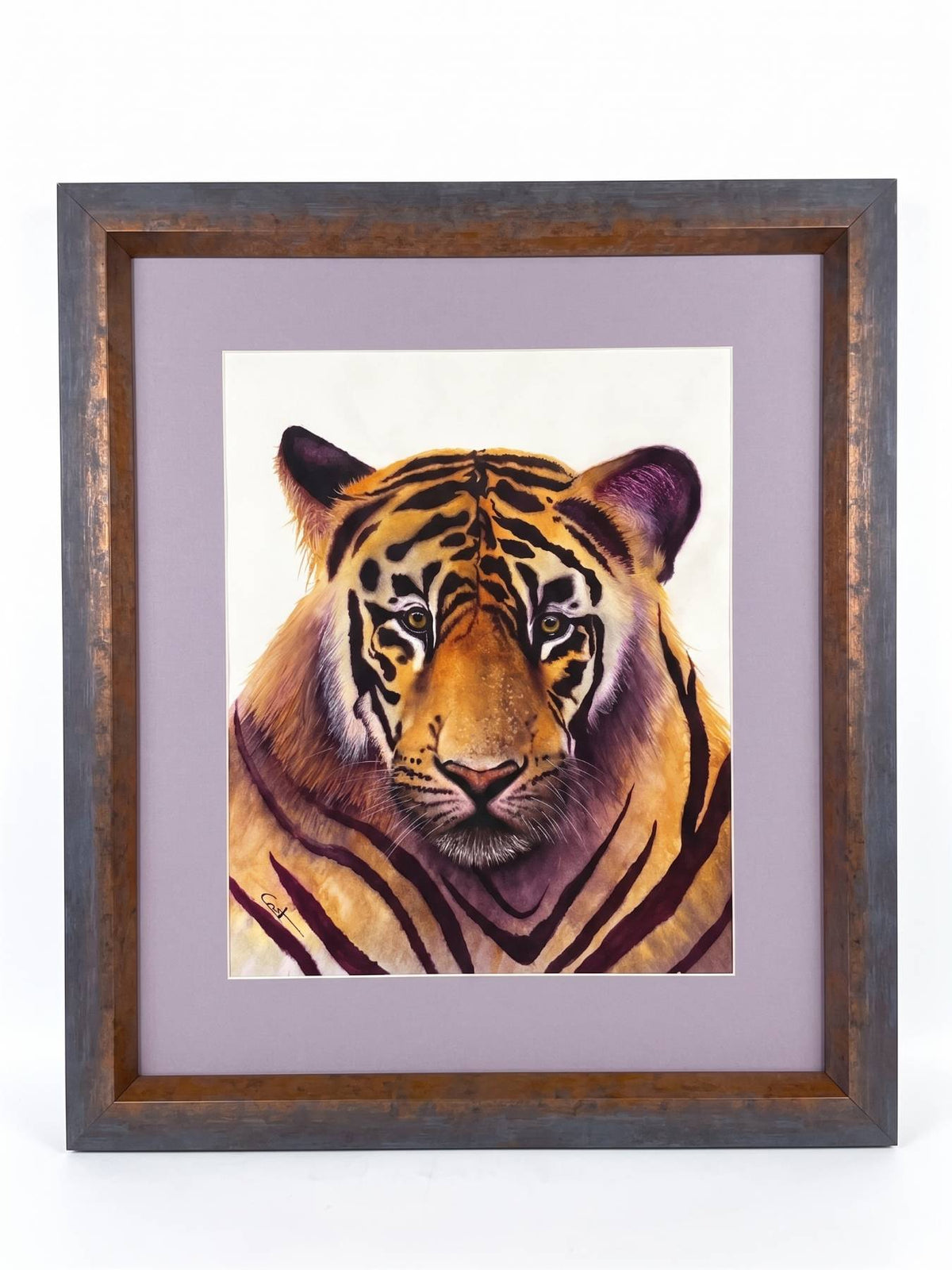 NOBLE | Tiger Art | Original Watercolor Painting