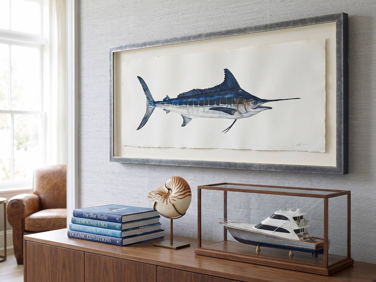 OFF THE HOOK | Blue Marlin Art