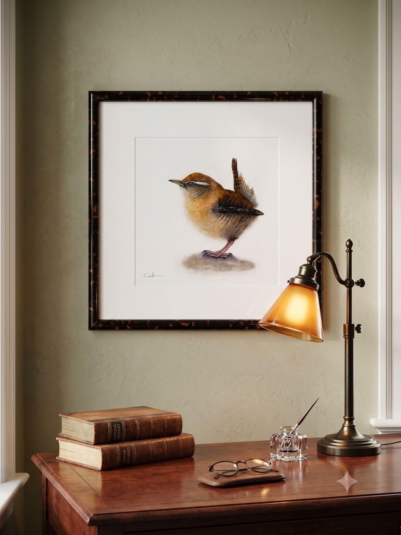 LITTLE WREN | Wren Art | Original Watercolor Painting
