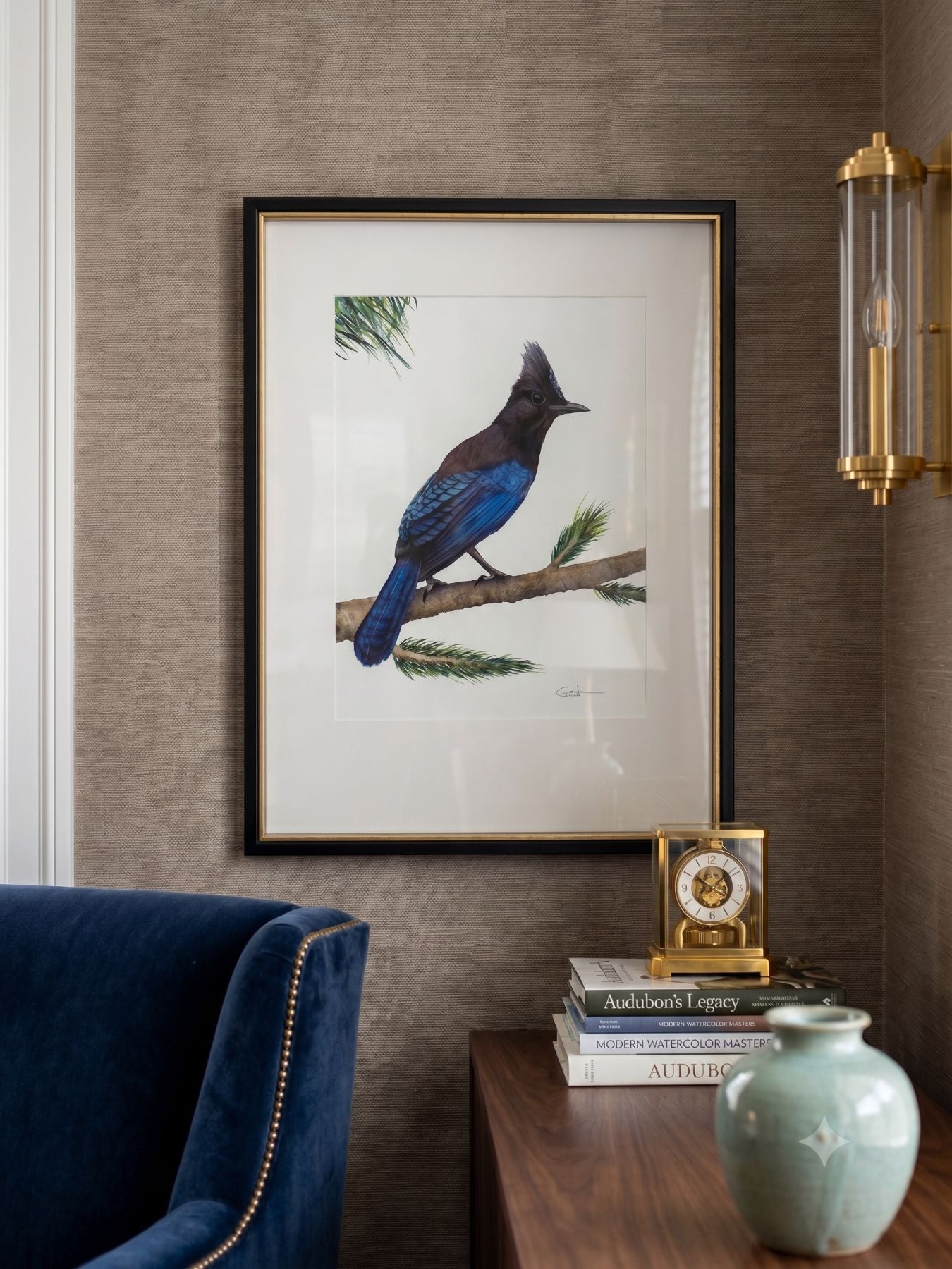 STELLER'S JAY | Original Watercolor Painting